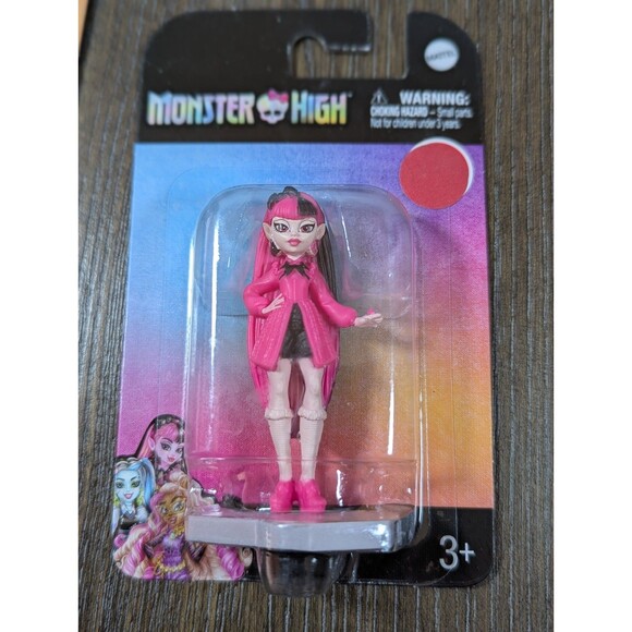 NEW Mattel MONSTER HIGH Mini Figures Cake Toppers Toys Collectibles SET OF 4 - Picture 2 of 9
